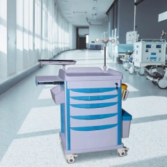 Medical Trolley ABS with Lockers / Medicine Storage Cabinets,Fatali Medical equipment