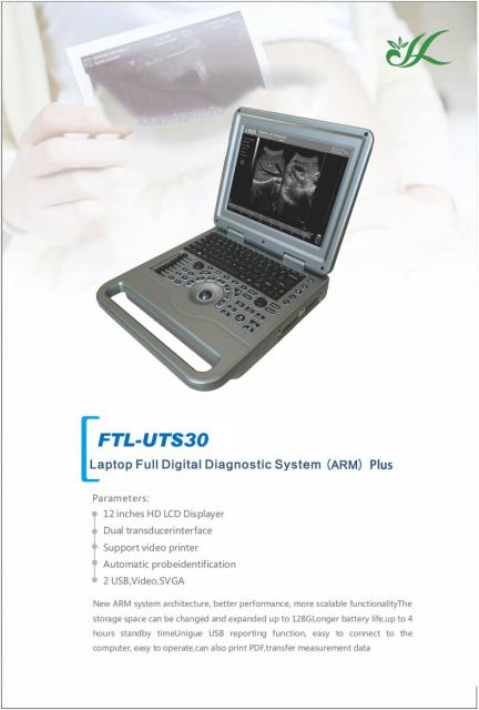 Portable Full Digital Diagnostic System B/W Veterinary Ultrasound Machine,Fatali Medical equipment