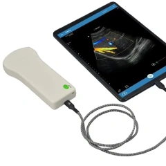 Mini Pocket-Sized Electric Wired Veterinaty Convex Probe Ultrasonic,Fatali Medical equipment