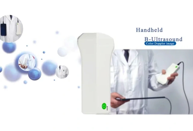 Mini Pocket-Sized Electric Wired Veterinaty Convex Probe Ultrasonic,Fatali Medical equipment