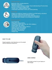 New Portable & Accurate Wireless Mini Ultrasound Scanner with Dual Probes,Fatali Medical equipment