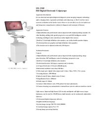 Digital Portable Gynecology Colposcope,Fatali Medical equipment