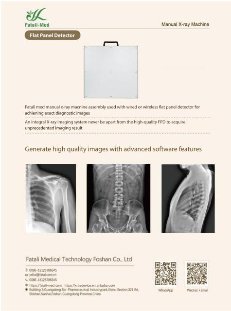 50Kw Medical Fixed X-ray Machine With DR System for Human,Fatali Medical equipment
