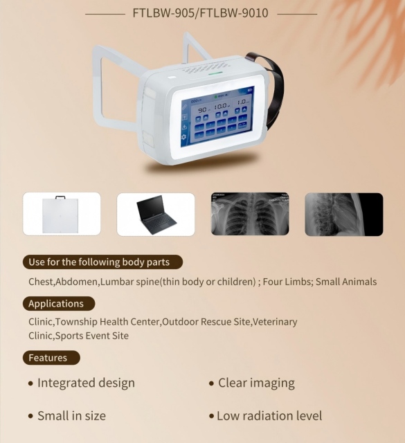 Portable X-ray Machine Wireless Digital Radiography Systems,Fatali Medical equipment