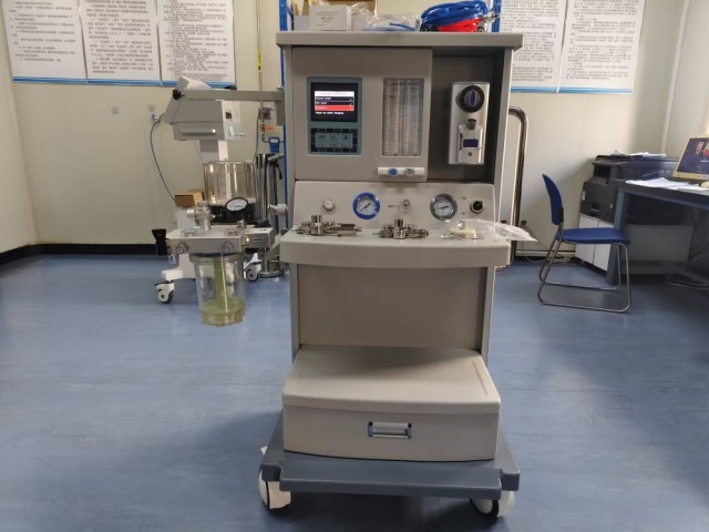 Trolley Anesthesia Machine with Metal & Plastic Construction for ICU Room,Fatali Medical equipment