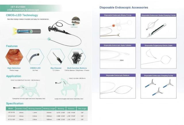 Fatali Veterinary Endoscope Machine / Cat Dog Equine Gastroscope,Fatali Medical equipment
