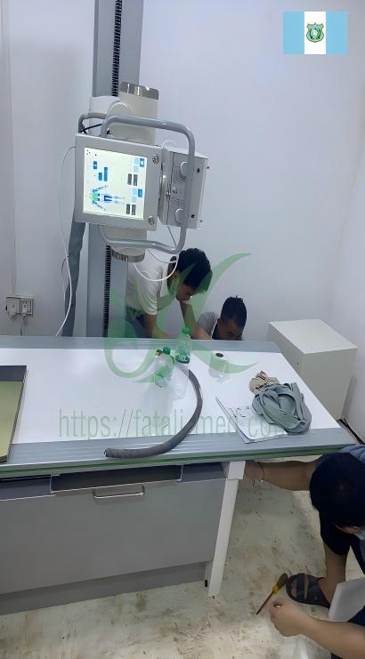 Floor Mounted X-ray Machine Delivered to Guatemala