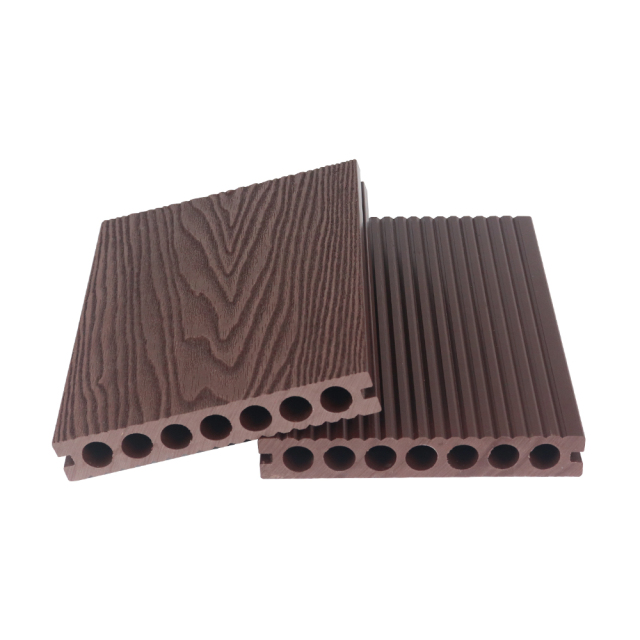 浮雕木纹防滑木塑地板