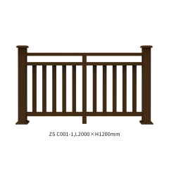 防潮防蛀塑木护栏