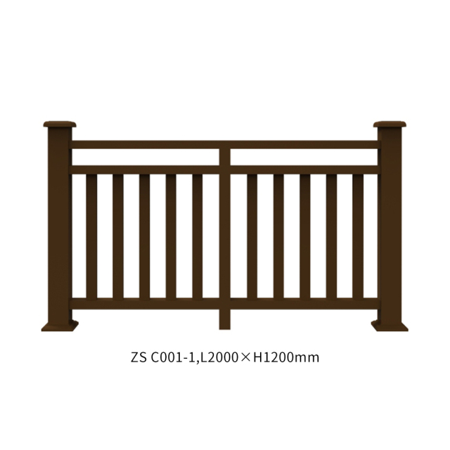 防潮防蛀塑木护栏