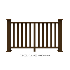 防潮防蛀塑木护栏