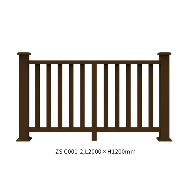 防潮防蛀塑木护栏