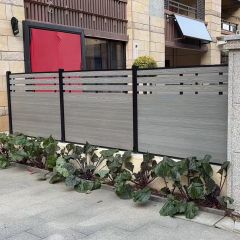 庭院隔断塑木围栏