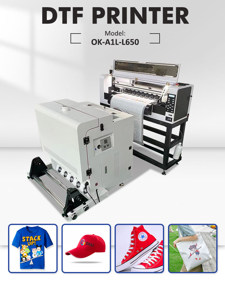 OK-A1L-L650 300mm Print Width – Full-range DTF Printer