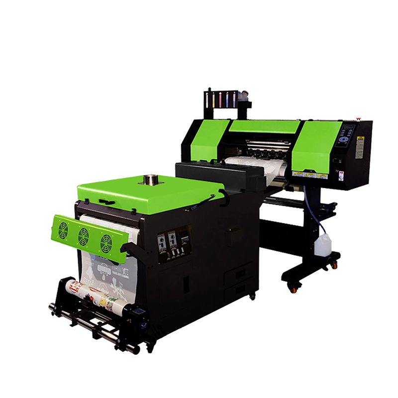 OK-H6002 24" 2 Head DTF Printer+-H650 DTF Powder Shaker Dryer
