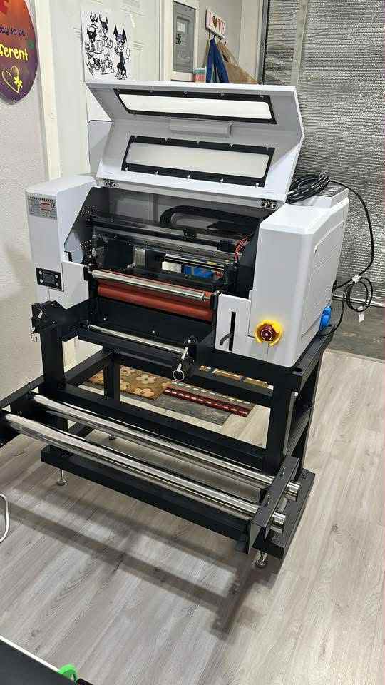 UV DTF Printer 30CM 300s – Desktop Model (Optional Stand)