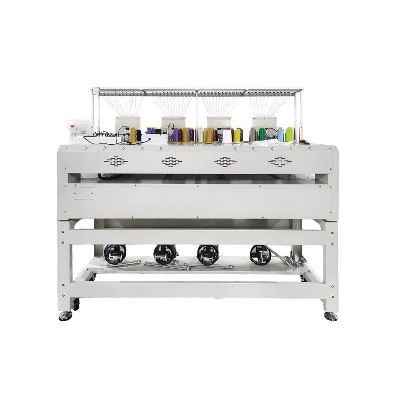 OKAI OK-C1204 15-Needle 4 Head Commercial Embroidery Machine (400×400mm)