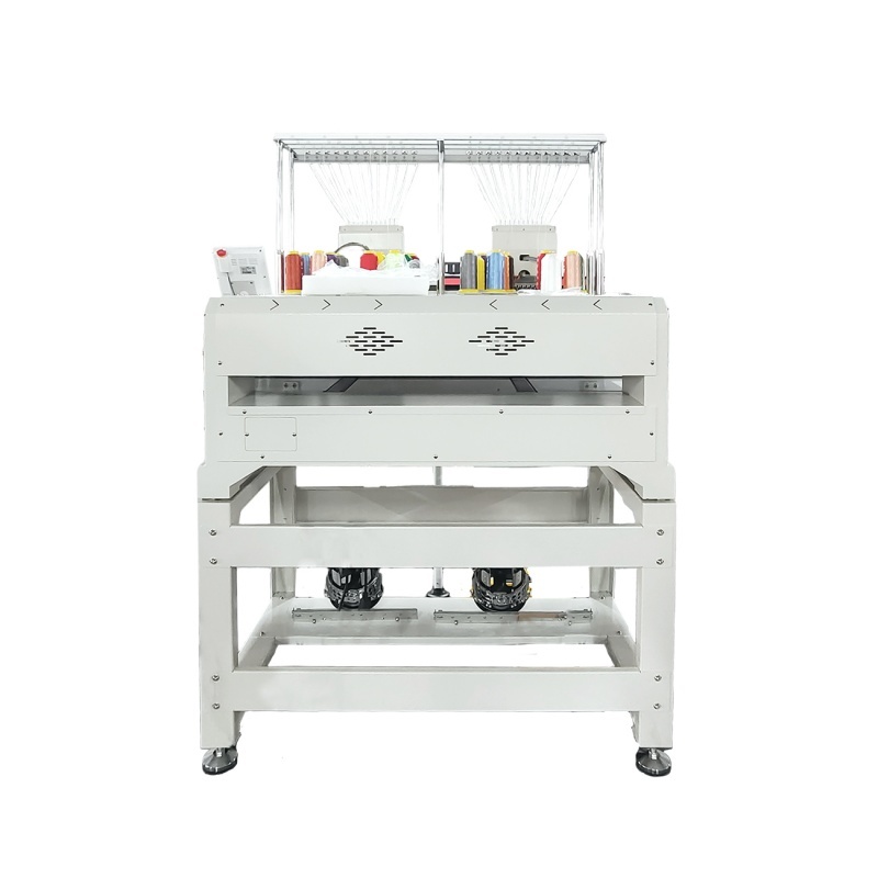 OKAI OK-C1202 15-Needle Dual Head Commercial Embroidery Machine (500×400mm)