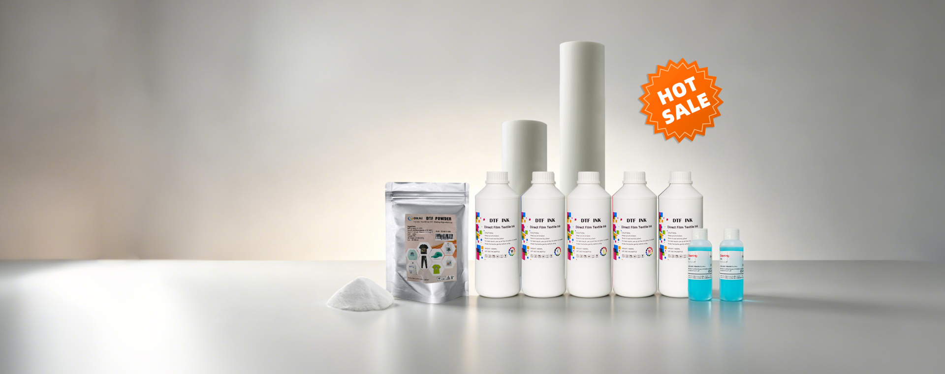 Free U.S. Shipping on DTF & UV DTF Supplies $300+