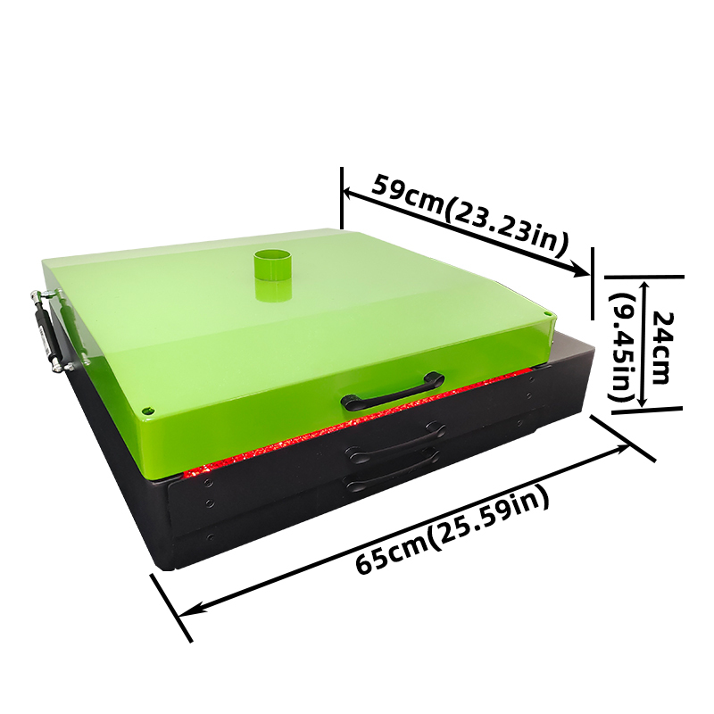 300D-12inch with Single xp600 printhead