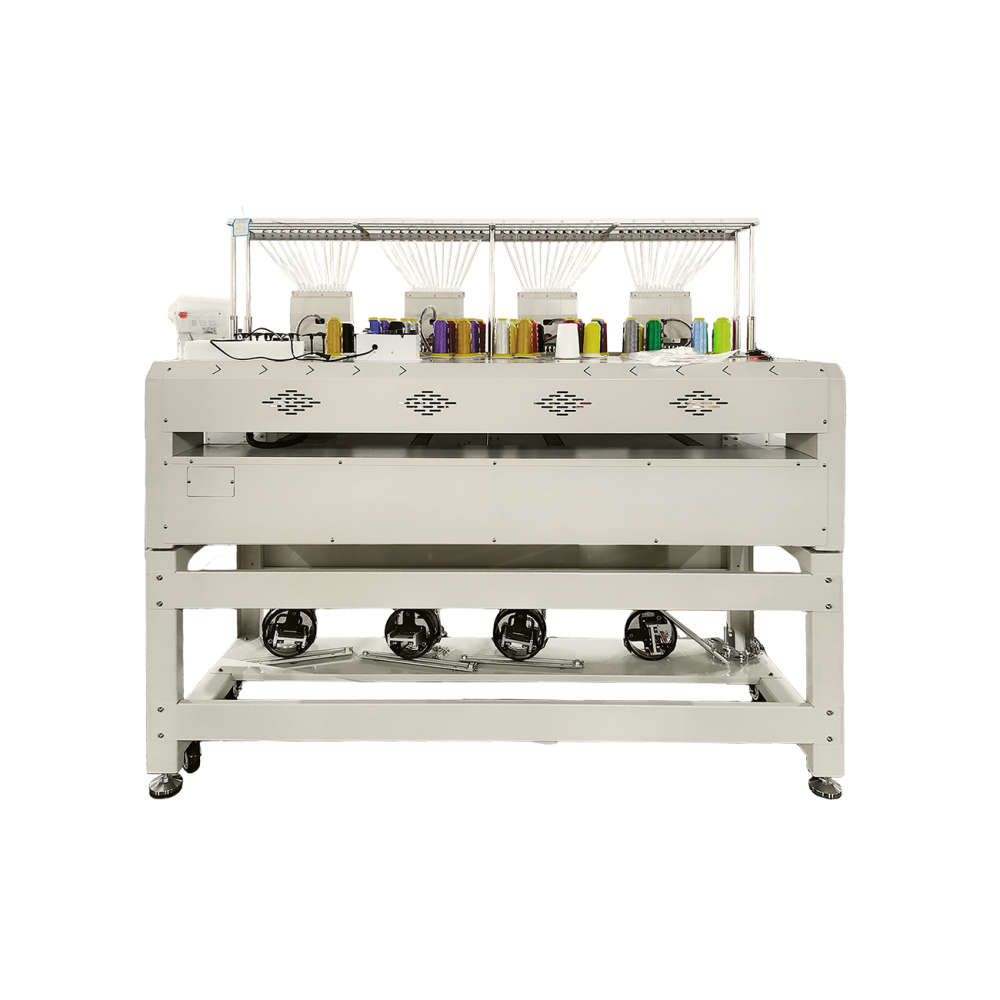 OKAI OK-C1204  4 Head Commercial Embroidery Machine 15.7" × 15.7" (400 × 400 mm)