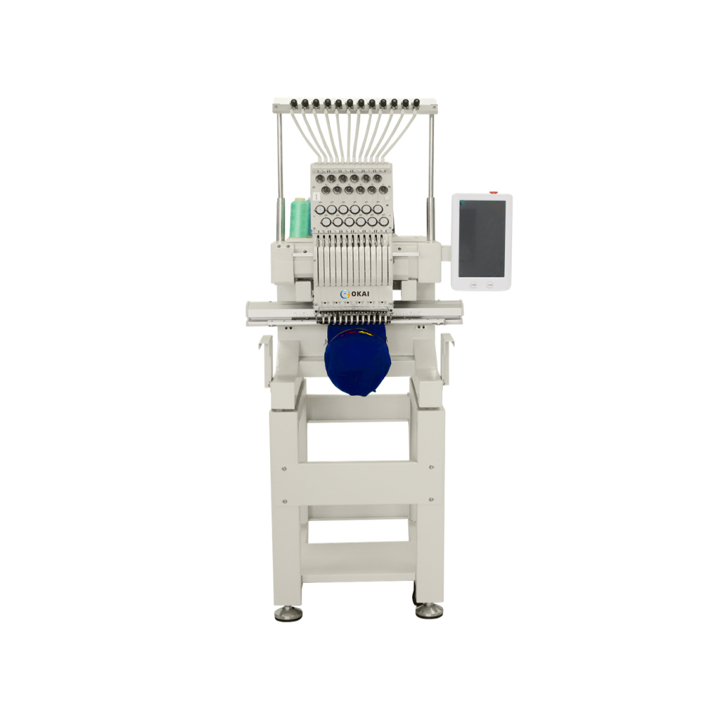 OKAI OK-MINI01  Single Head Compact Embroidery Machine 13.8" × 8.7" (350 × 220 mm)