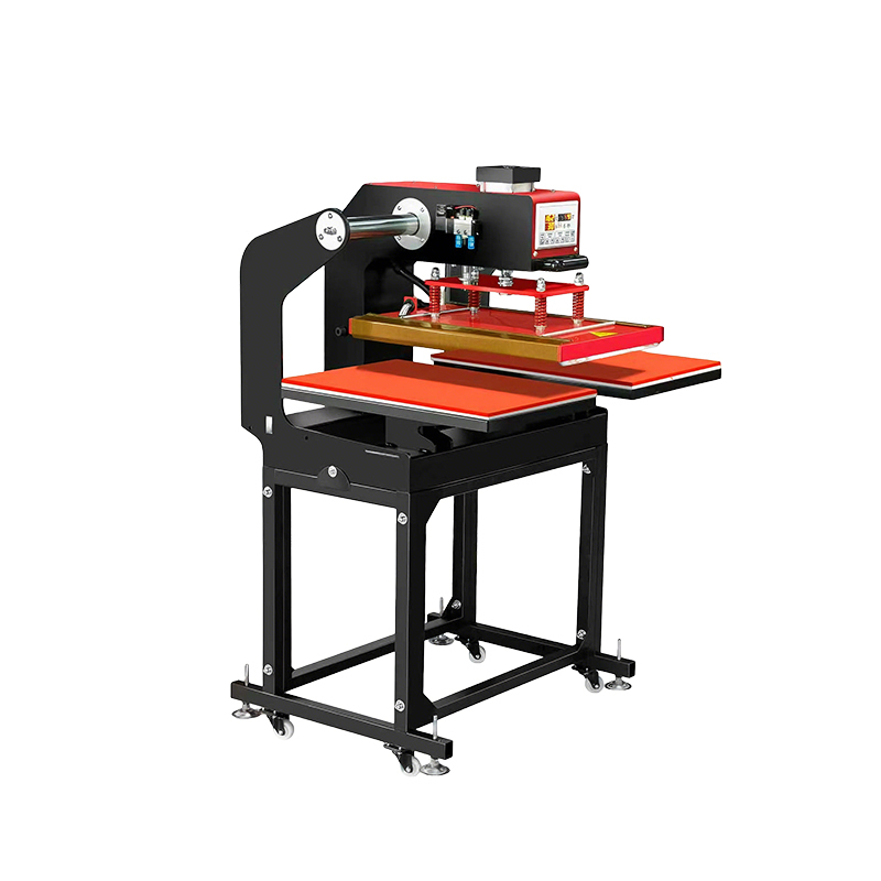 Dual station heat press machine