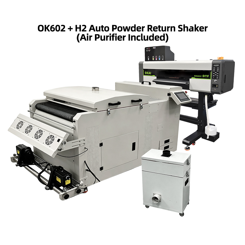 OKAI-602 Pro Max 24" 2 Head DTF Printer