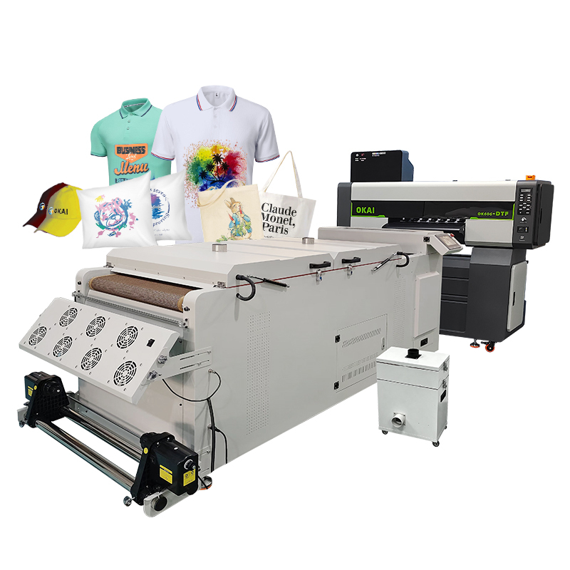 OKAI-606 Pro Max 24" 6-Head DTF Printer (9-Color)