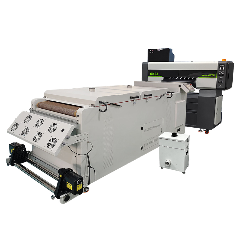 OKAI-606 Pro Max 24" 6-Head DTF Printer (9-Color)