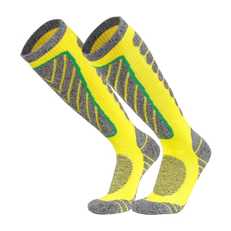 High-top ski socks, quick-drying socks, terry sports socks, hiking socks, towel-soled snow socks
