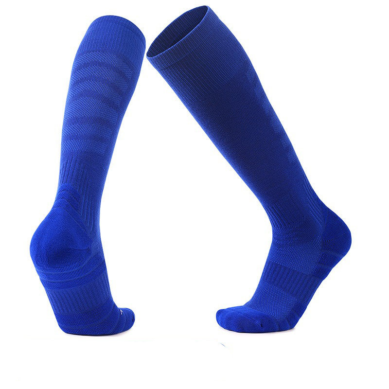 Combat elite long tube pressure socks men's outdoor training sports socks thick towel bottom breathable non-slip football socks