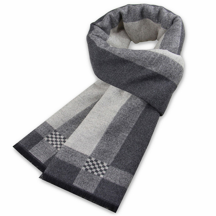 New men's autumn and winter multi-purpose decoration men's business scarf Multi-functional fashion warm scarf