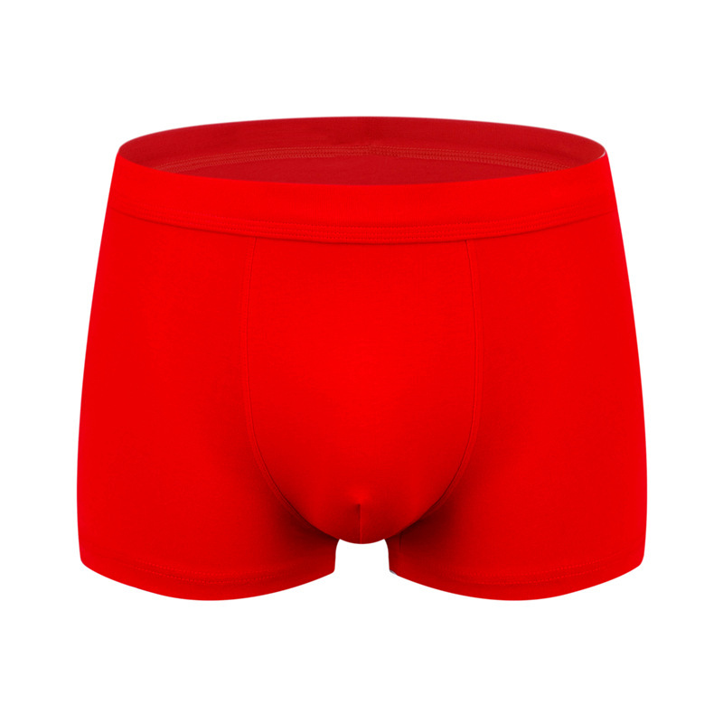Cotton men's underwear plus-size boxers Breathable 3D seamless sexy cotton men's boxers