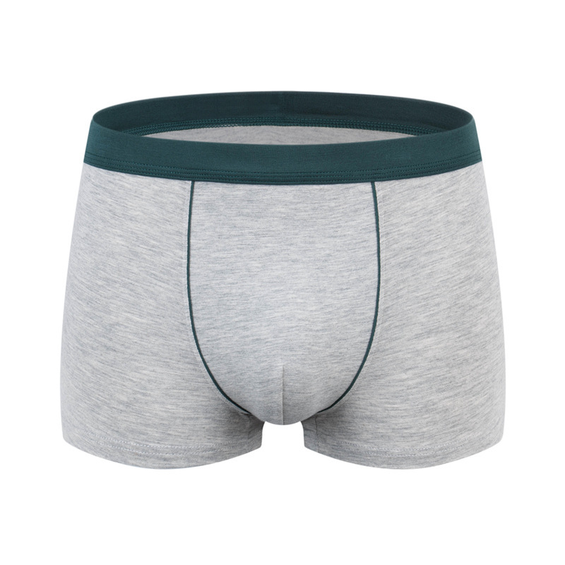 Cotton men's underwear plus-size boxers Breathable 3D seamless sexy cotton men's boxers