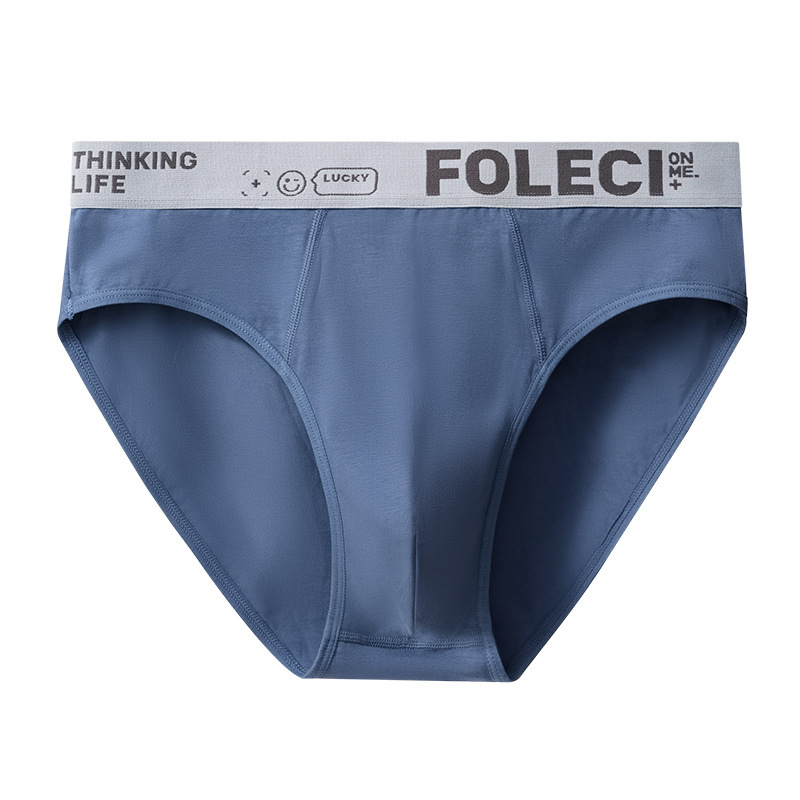 Men's underwear pure cotton boys triangle underpants large size loose antibacterial crotch no trace shorts head