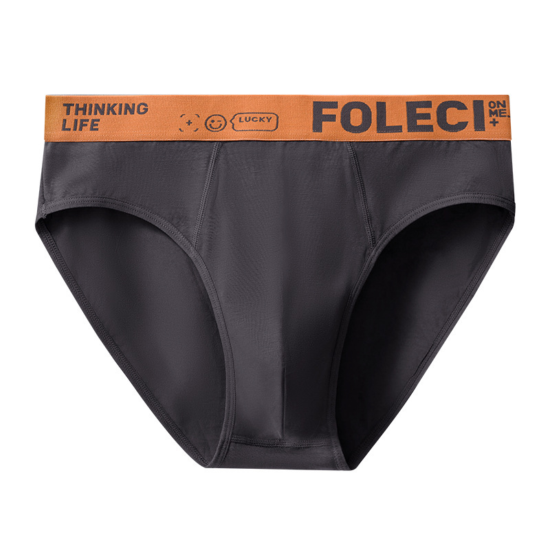 Men's underwear pure cotton boys triangle underpants large size loose antibacterial crotch no trace shorts head