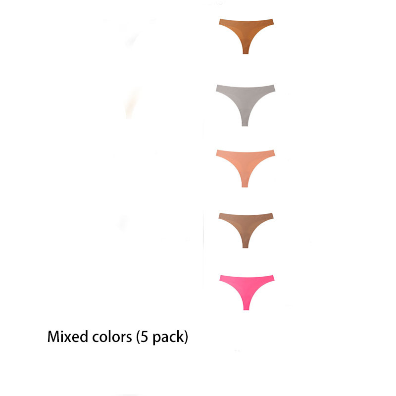 Seamless breathable comfort women's briefs Sport Ice silk quick drying sexy summer briefs