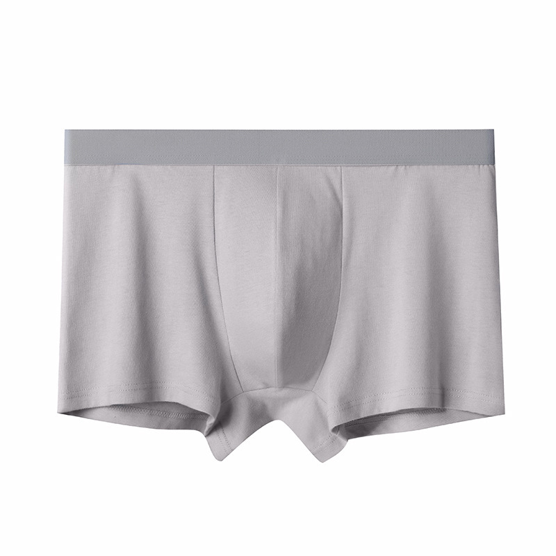 Men's underwear Super size summer new cotton underwear Comfortable cotton breathable men's boxers (5 pairs)