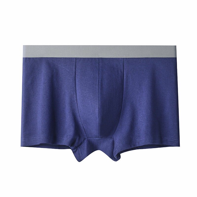 Men's underwear Super size summer new cotton underwear Comfortable cotton breathable men's boxers (5 pairs)
