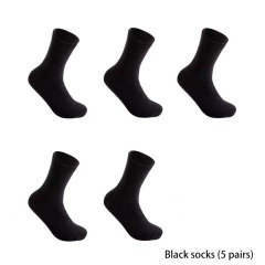 Black socks (5 pairs)