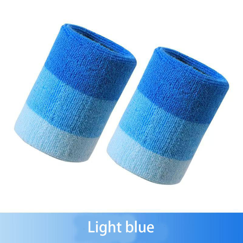 Sweat Absorbing Sports Wrist Guard Basketball Sports Football Fitness Yoga Sweat Absorbing Wrist Guard (2 pairs)