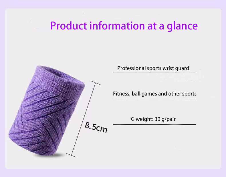 Sports wrist guard Wrist sprain fitness Men's and women's tennis Basketball wrist cover (3 pairs)