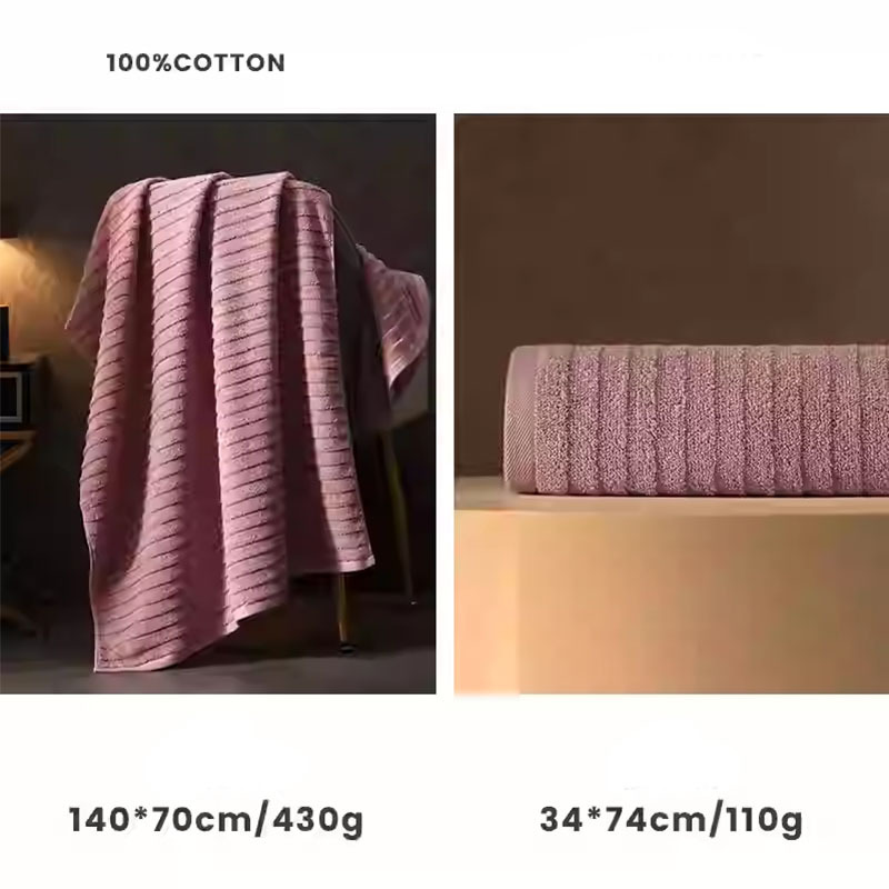 7A Antibacterial Premium bath towel Pure cotton household heavy cotton adult towel + bath towel