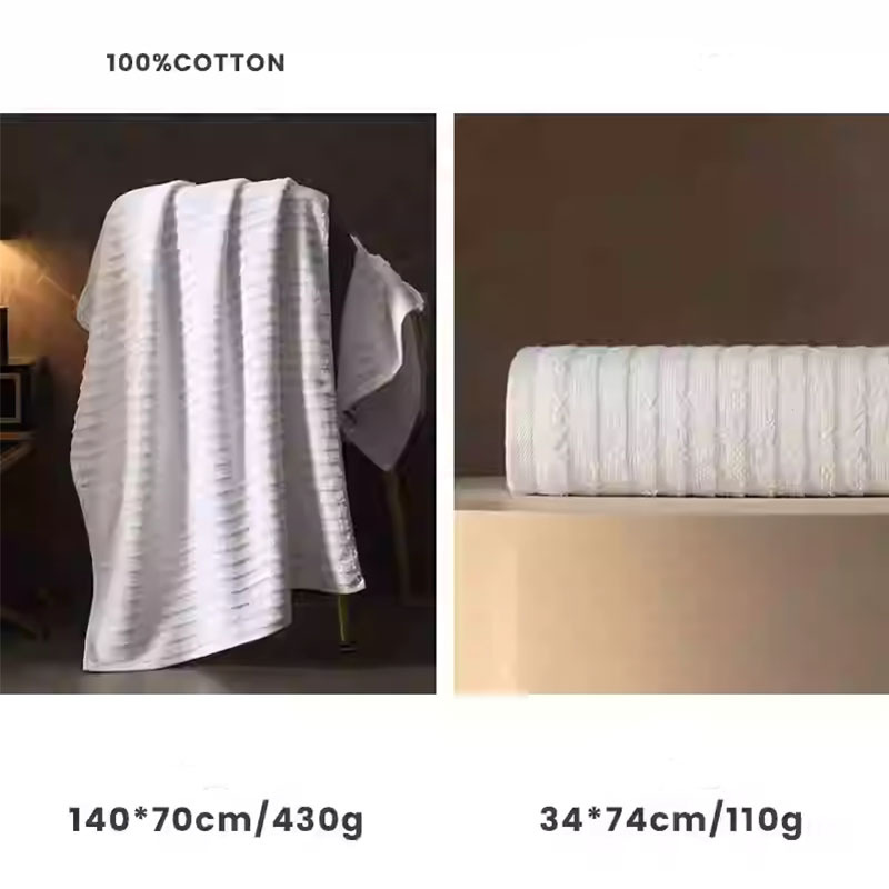 7A Antibacterial Premium bath towel Pure cotton household heavy cotton adult towel + bath towel