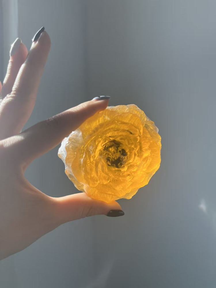 Pure Natural Peony Seed Oil Herbal Creative Scented Carved Handmade Soap