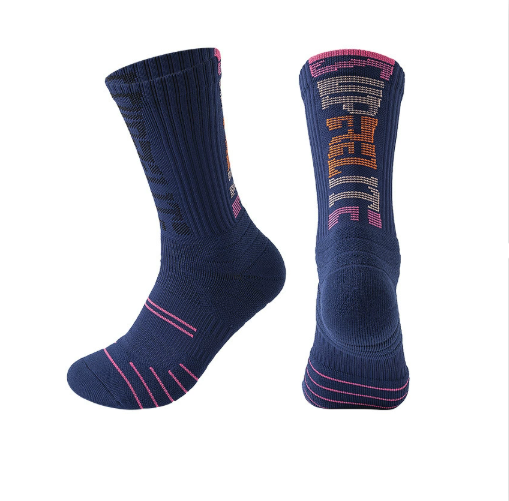 Hot selling basketball socks high tube American towel bottom long tube training sports socks mid tube thick men's professional style
