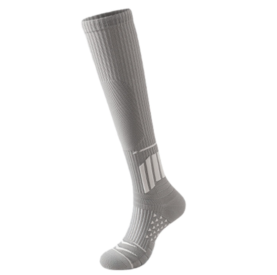 Football socks men's long tube winter thick towel bottom professional sports socks large size running socks cycling socks anti odor