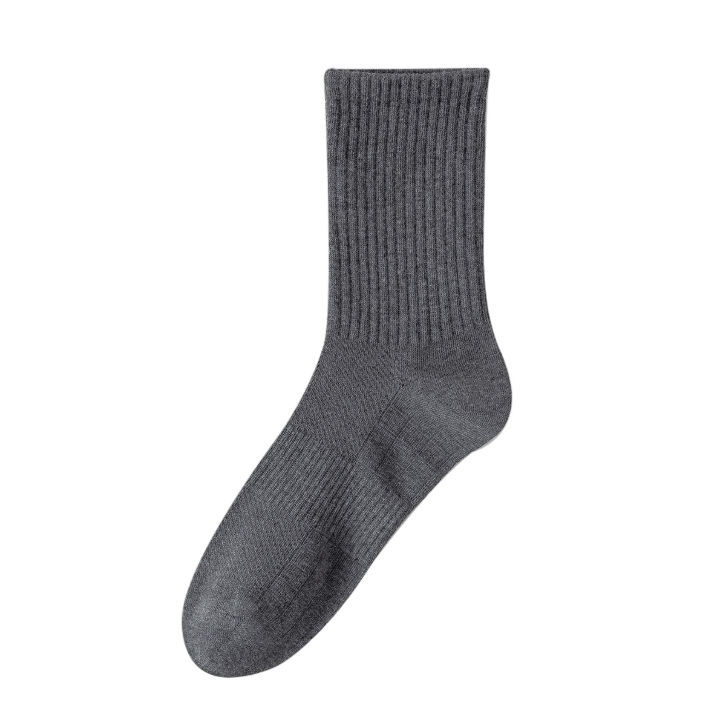 Men's summer thin boneless sports cotton socks enlarged（5 pairs）
