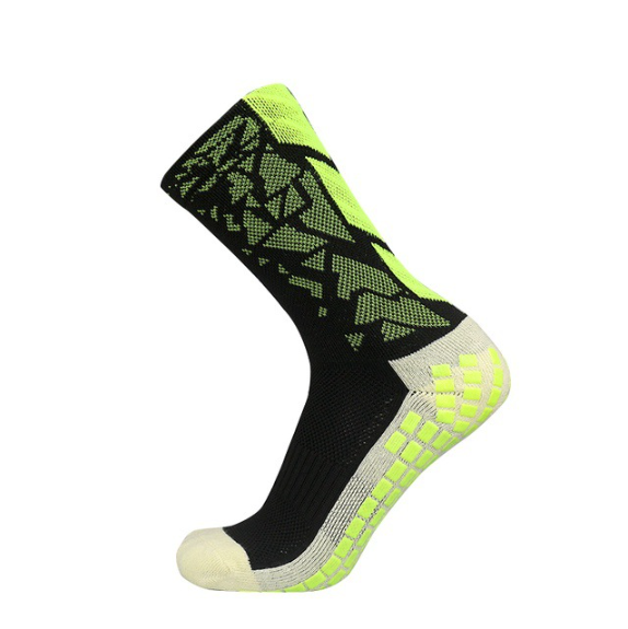 Men's Soccer Socks Mid-Calf Professional Thickened Towel Sole Mid-Calf Socks Anti-Slip Soccer Socks Durable Long Socks
